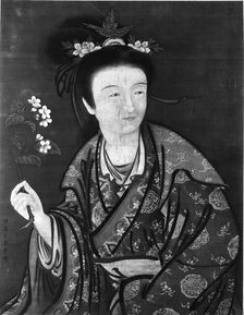 Portrait of a Woman, 19th century. Creator: Tsukioka Sessai
