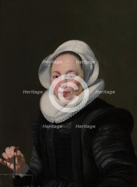 Portrait of a Woman with a Balance, ca. 1625-26. Creator: Thomas de Keyser.