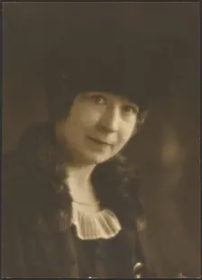 Portrait of a Woman with Veil, 1907-1943. Creator: Louis Fleckenstein