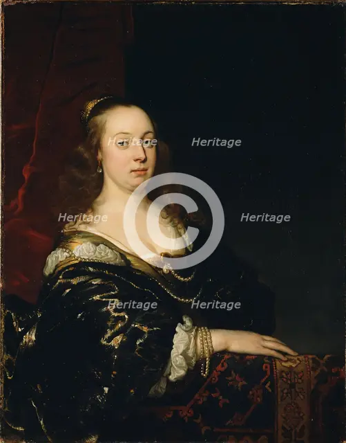 Portrait of a Woman, about 1647. Creator: Jacob Adriaensz. Backer.