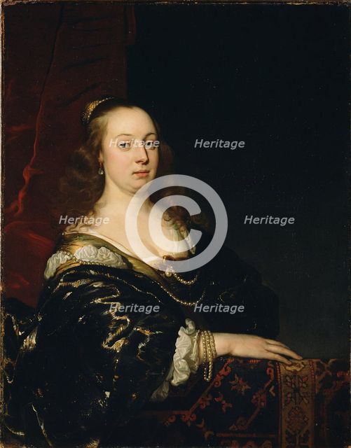 Portrait of a Woman, about 1647. Creator: Jacob Adriaensz. Backer.