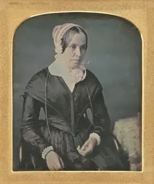 Portrait of a Woman, about 1845. Creator: Unknown