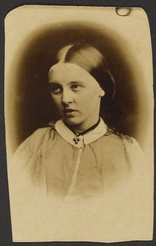Portrait of a Woman, about 1855-1865. Creator: Unknown