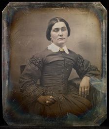 Portrait of a Woman, about 1858. Creator: Jacob Byerly