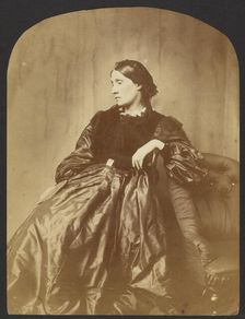 Portrait of a Woman, about 1865. Creator: Oscar Gustav Rejlander