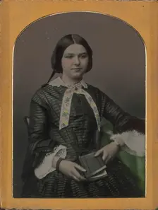 Portrait of a Woman, about 1860. Creator: Unknown