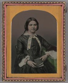 Portrait of a Woman, about 1860. Creator: Unknown