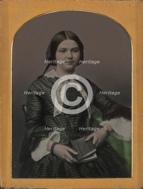 Portrait of a Woman, about 1860. Creator: Unknown.