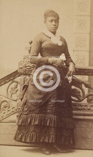 Portrait of a Woman, about 1870. Creator: William H Abbott.