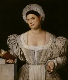 Portrait of a Woman (Agnese, the painter’s sister-in-law?), between 1525 and 1530. Creator: Bernardino Licinio
