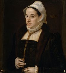 Portrait of a Woman aged 35, 1555. Creator: Frans Floris