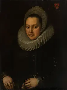 Portrait of a Woman aged 37, 1621. Creator: Gottfried de Wedig