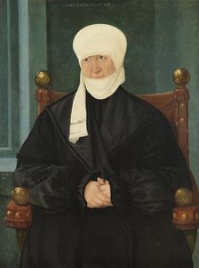 Portrait of a Woman aged Fifty-seven, 1539. Creator: Hans Mielich