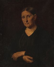 Portrait of a woman, arms crossed. Creator: Fedor Petrovic Cumakov