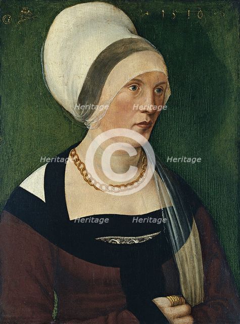 Portrait of a Woman. Artist: Traut, Wolf (1486-1520)