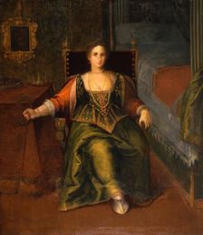 Portrait of a Woman as Cleopatra, 2nd half 16th century. Creator: Unknown