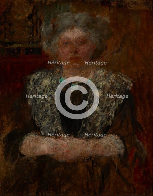Portrait of a Woman, between 1916-1930. Creator: Olga Boznanska.