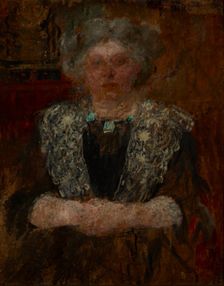 Portrait of a Woman, between 1916-1930. Creator: Olga Boznanska