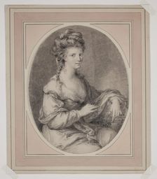Portrait of a Woman, between mid-18th and early 19th century. Creator: Circle of Angelica Kauffman