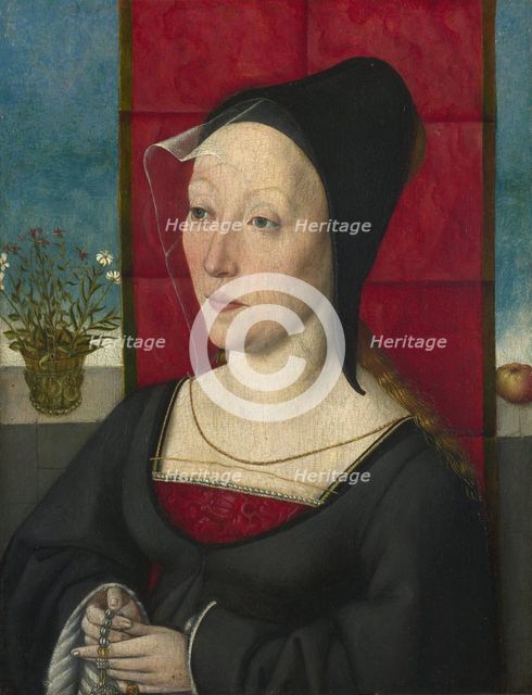 Portrait of a Woman, c. 1495. Artist: Master of Cologne (active ca 1500)
