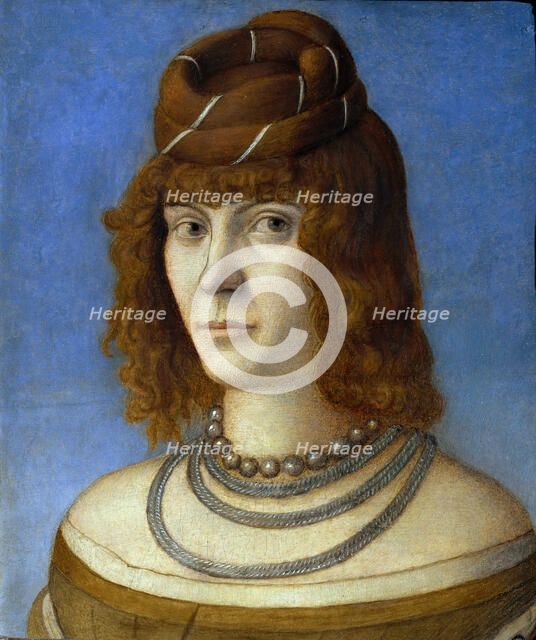 Portrait of a woman, c. 1500. Creator: Carpaccio, Vittore (1460-1526).