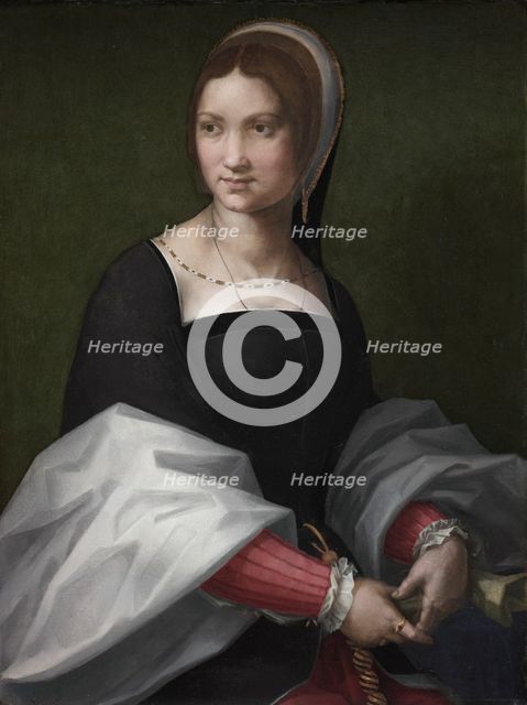 Portrait of a Woman, c. 1518. Creator: Andrea del Sarto (Italian, 1486-1530), circle of.