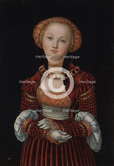 Portrait of a Woman, c. 1525. Artist: Cranach, Lucas, the Elder (1472-1553)