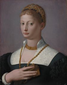 Portrait of a Woman, c. 1550. Creator: Agnolo Bronzino (Italian, 1503-1572)