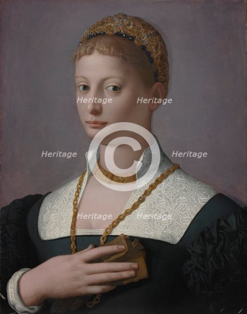 Portrait of a Woman, c. 1550. Creator: Agnolo Bronzino (Italian, 1503-1572).
