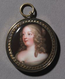 Portrait of a Woman, c. 1670. Creator: Jean Petitot (Swiss, 1607-1691)