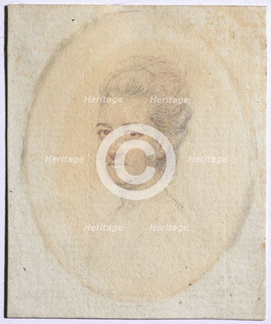 Portrait of a Woman, c. 1775. Creator: John I Smart (British, 1741-1811).