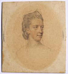 Portrait of a Woman, c. 1775. Creator: John I Smart (British, 1741-1811)