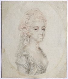 Portrait of a Woman, c. 1776. Creator: John I Smart (British, 1741-1811)