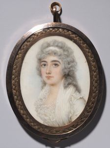Portrait of a Woman, c. 1795. Creator: Nathaniel Plimer (British, 1757-1822)