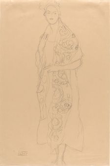 Portrait of a Woman, c. 1910. Creator: Gustav Klimt