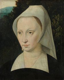 Portrait of a woman, c.1540-c.1550. Creator: Anon