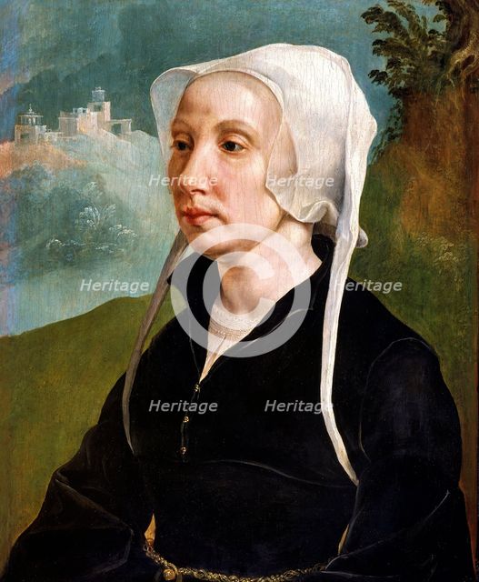 'Portrait of a Woman', c1540. Creator: Maerten van Heemskerck.