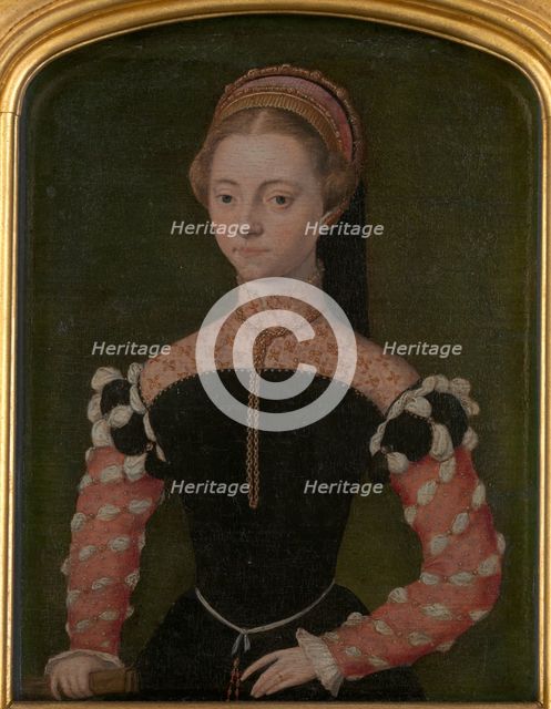 Portrait of a Woman, c1545. Creator: Catharina van Hemessen.