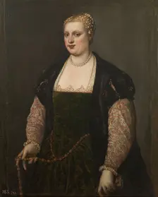 Portrait of a Woman, c1560. Creator: Titian