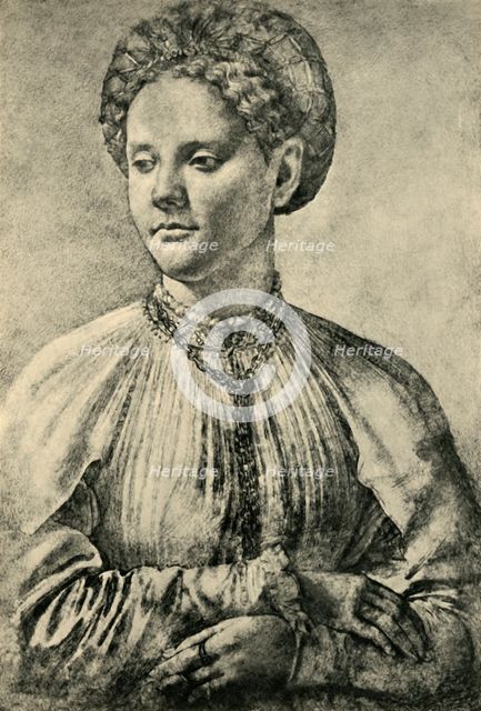 Portrait of a woman, c1515-1557, (1943).  Creator: Jacopo Pontormo.
