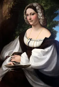 Portrait of a Woman c1518. Artist: Correggio