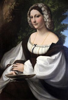 Portrait of a Woman c1518. Artist: Correggio