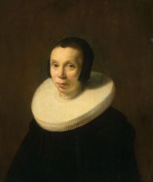 Portrait of a Woman, c.1642. Creator: Abraham de Vries
