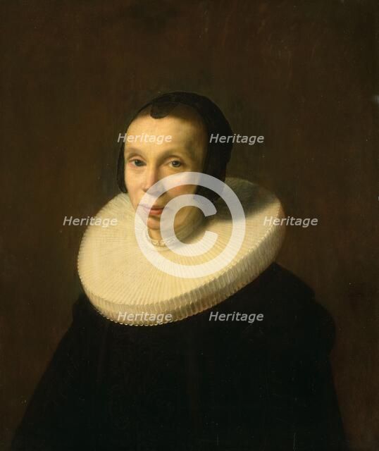 Portrait of a Woman, c.1642. Creator: Abraham de Vries.