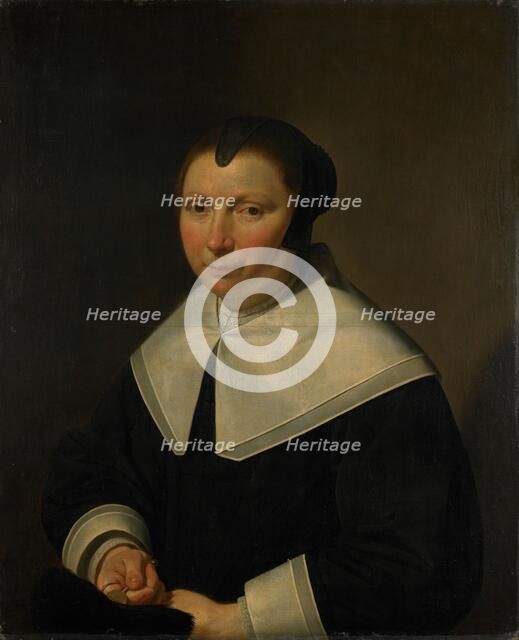 Portrait of a Woman, c.1650. Creator: Jan van Bijlert.