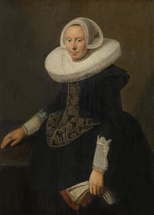 Portrait of a Woman, c1620s. Creator: Jan Anthonisz van Ravesteyn