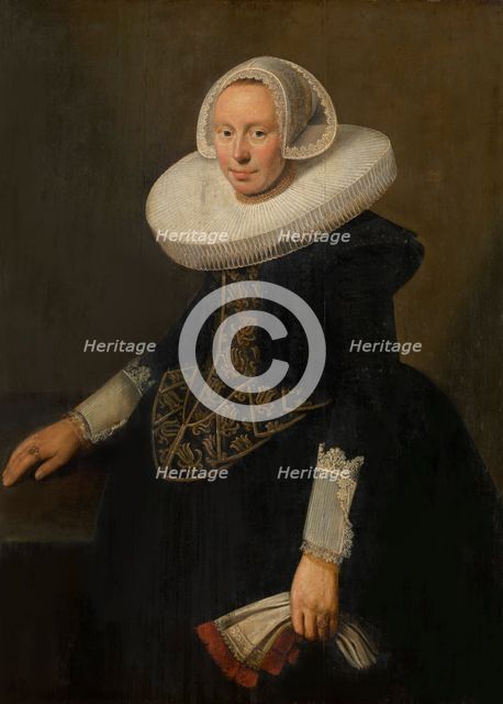 Portrait of a Woman, c1620s. Creator: Jan Anthonisz van Ravesteyn.