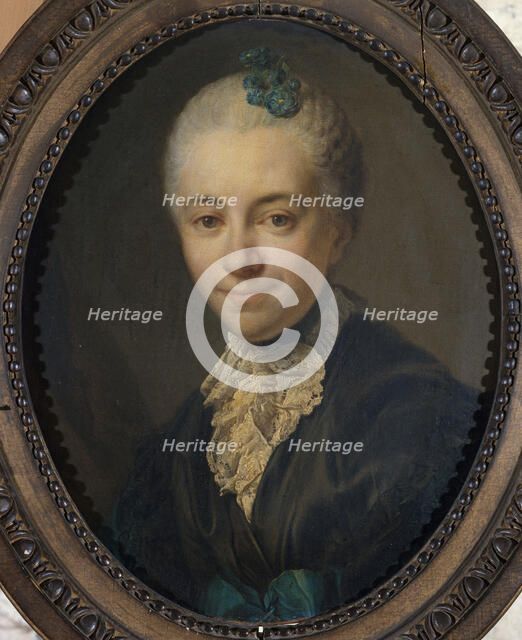 Portrait of a woman, c1760. Creator: Joseph Siffred Duplessis.