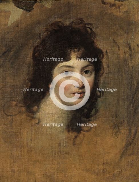 Portrait of a woman, c1780. Creator: George Romney.