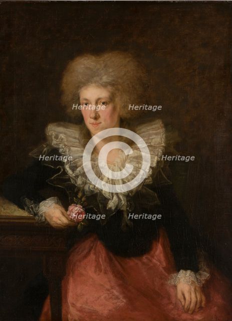 Portrait of a Woman, c1785. Creator: Johann Georg von Edlinger.